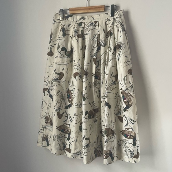Vintage Duck print Skirt - Picture 7 of 9